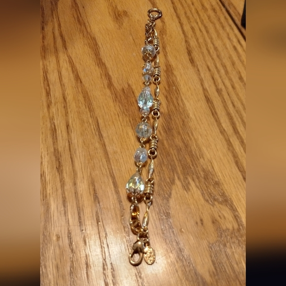 Kirks Folly crystal and gold new bracelet - Picture 14 of 16